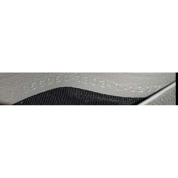 Balenciaga Hourglass Chain Wallet Crocodile Embossed Leather Gray - Picture 7 of 7